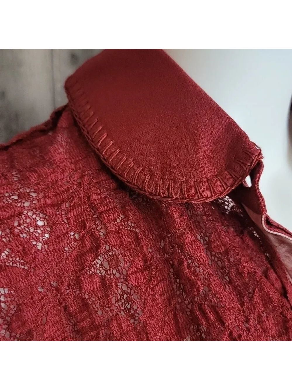 Free People Must Have Tunic In Red - Picture 8 of 11